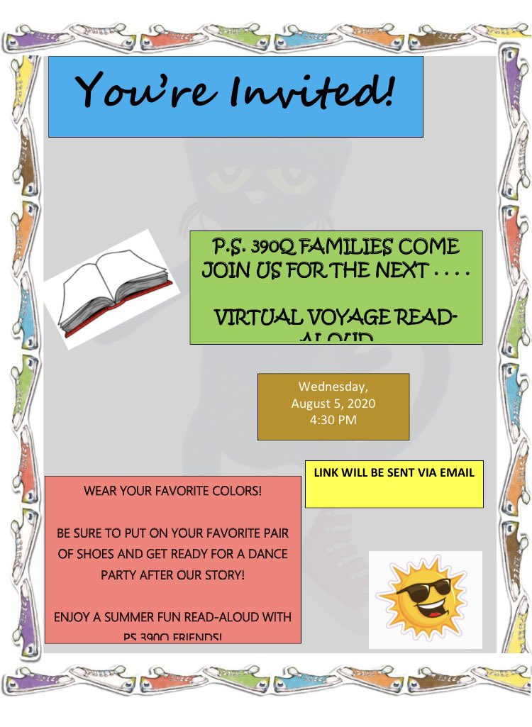 PS390Q's tweet photo. Set a Reminder! Join our Weekly Wednesday Virtual Voyage and Meet a New @PS390Q Team Member! #VirtualVoyage #DevelopLeadInspireWithUs https://t.co/e1dvMgbZFc