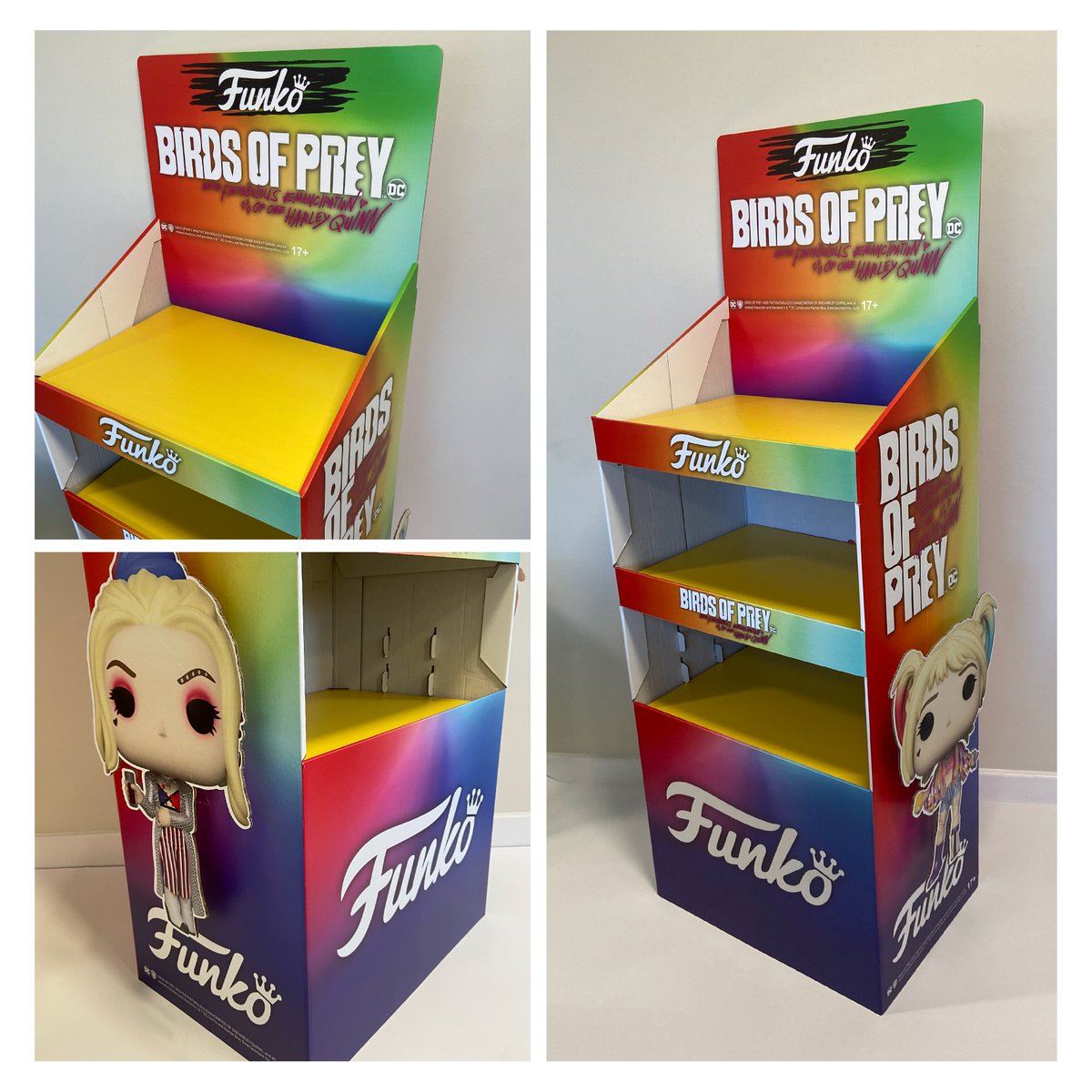 ImageFactoryUK's tweet image. A colourful #FSDU with 3D character elements to brighten up your Wednesday.
#POS #FSDU #displayunit #digitalprinting #productdisplay #printbusiness #printindustry #imagefactoryuk #visualmerchandising #cardboarddisplay