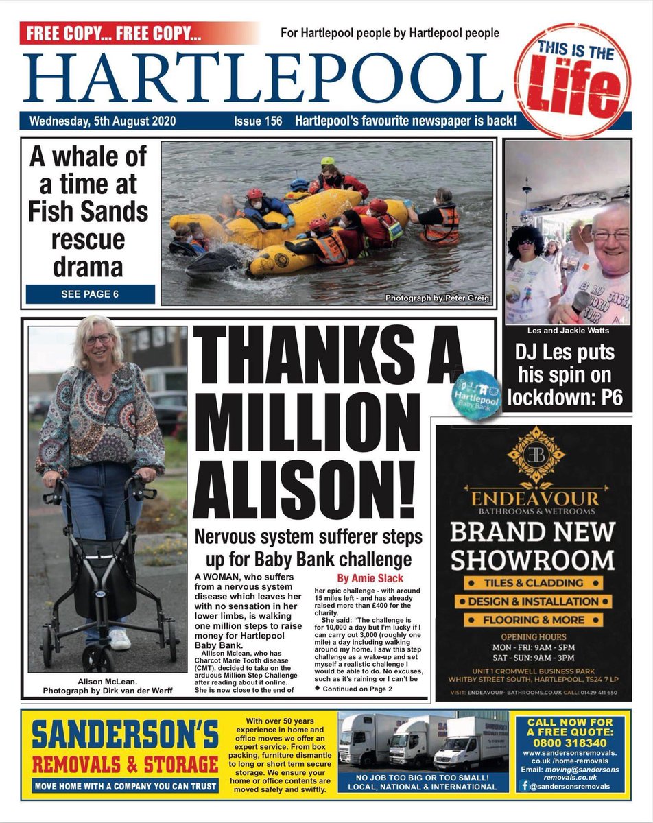 Hartlepool Life issue 156 is out now! Make sure you grab a copy before they all go #Hartlepool #northeast #positivenews
