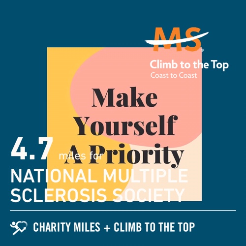 CoraDawnK's tweet image. 4.7 @CharityMiles for @mssociety. #ClimbToTheTop #defeatms #humpday #everymilematters #movewithpurpose