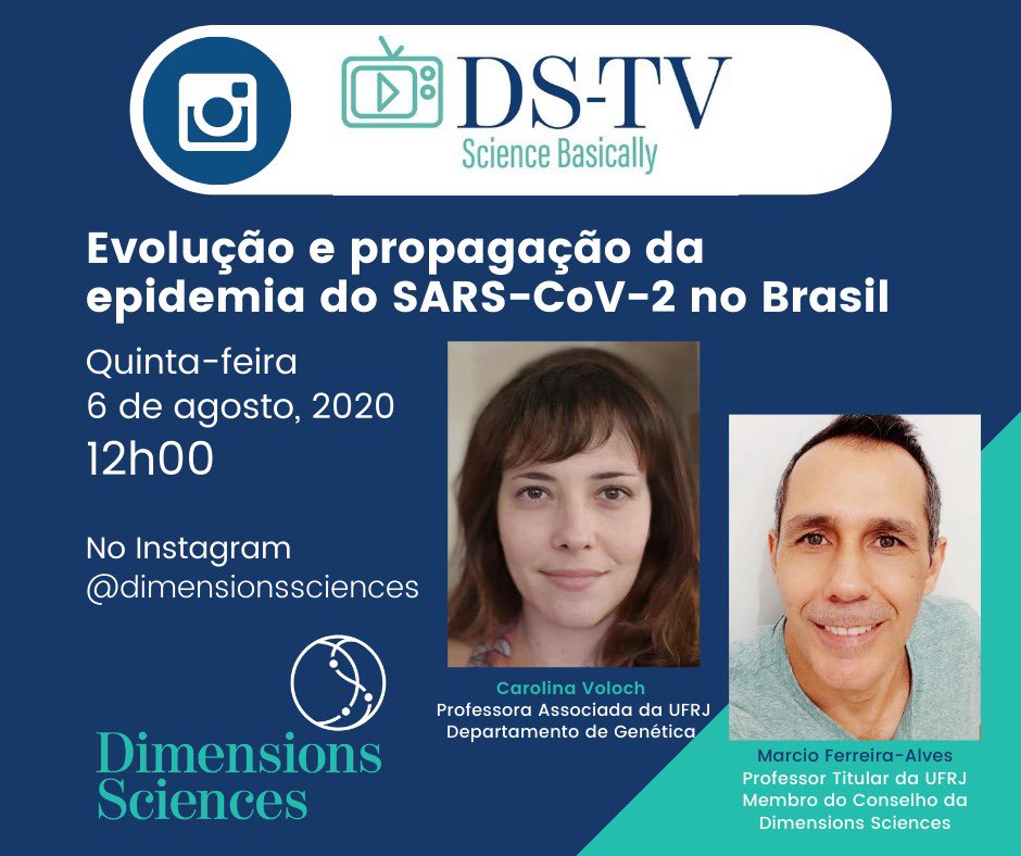DimensionsSci's tweet image. Tomorrow! Tomorrow! Amanhã! Find us on Instagram @dimensionssciences

#pandemic2020 #sciencetalk #scienceinterview #scienceinbrazil #ciencias #ciencianobrasil #ufrj #scientificresearch #scientificmethod #covidー19 #covid19impact