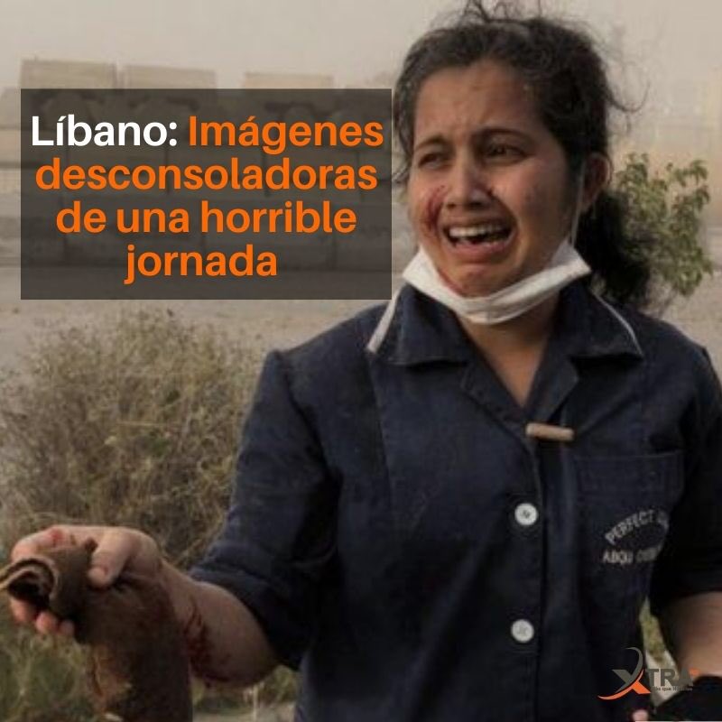 RedesXtrard's tweet photo. La población de Líbano intenta recuperarse del horror causado por una fuerte explosión en el puerto de Beirut que el martes dejó decenas de muertos y miles de heridos en la capital libanesa. 
https://t.co/pMwPKERAid https://t.co/x24iM440QG