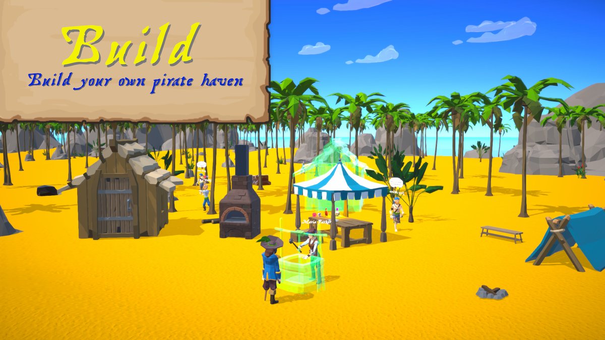 ChaosTheoryStud's tweet photo. Chaos Theory Pirates
Build your own little pirate haven on your private desert island!
#indiegamedev #gamedev #indiedev #indiegame #madewithunity #madeinunty #madeinunity3d @unity3d #rpg #priates #citybuilder #simulation https://t.co/whxbjyVBBn