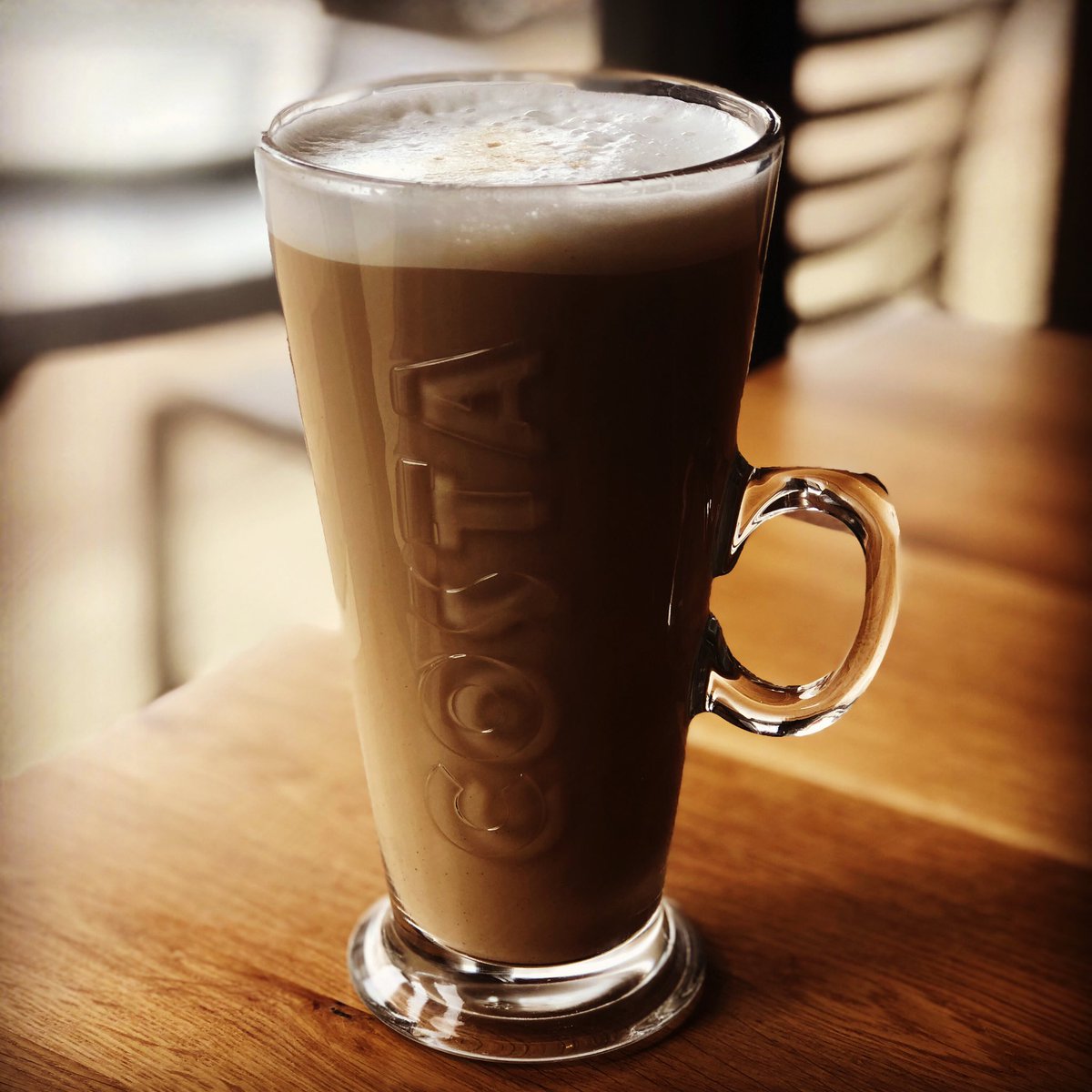 ShootingApps's tweet image. First coffee in an actual coffee shop since time began.