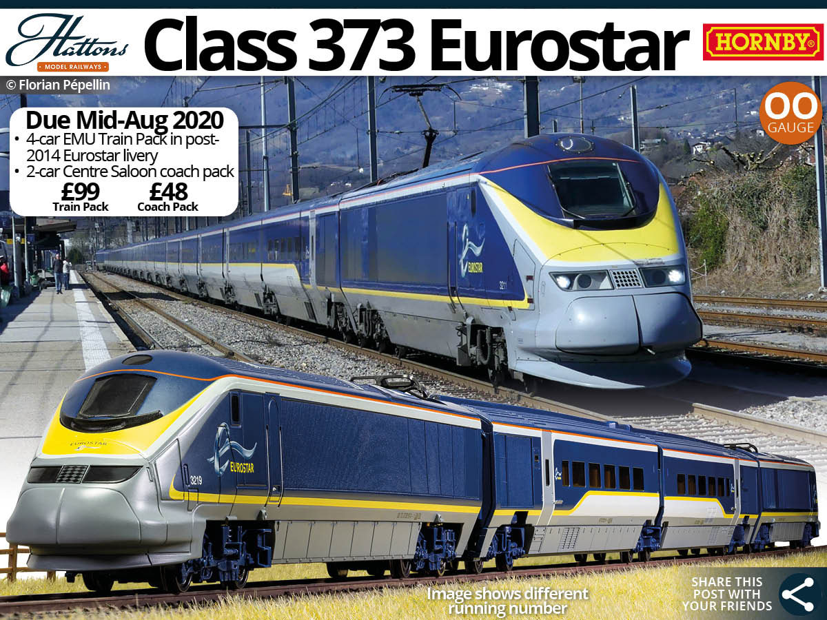 hornby eurostar train pack