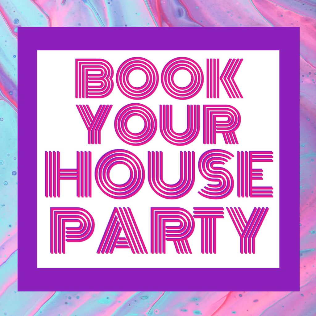 DanceHouseFit's tweet photo. Book your private House Party @zoom_us where you can slay safely with your squad &amp; still celebrate that bday, bach party or team building! Your fav instructor will teach you new moves or have you sweatin through a WERKOUT. Email us at info@dancehousefitness.com for more deets 🎉 https://t.co/y67dfyooFx