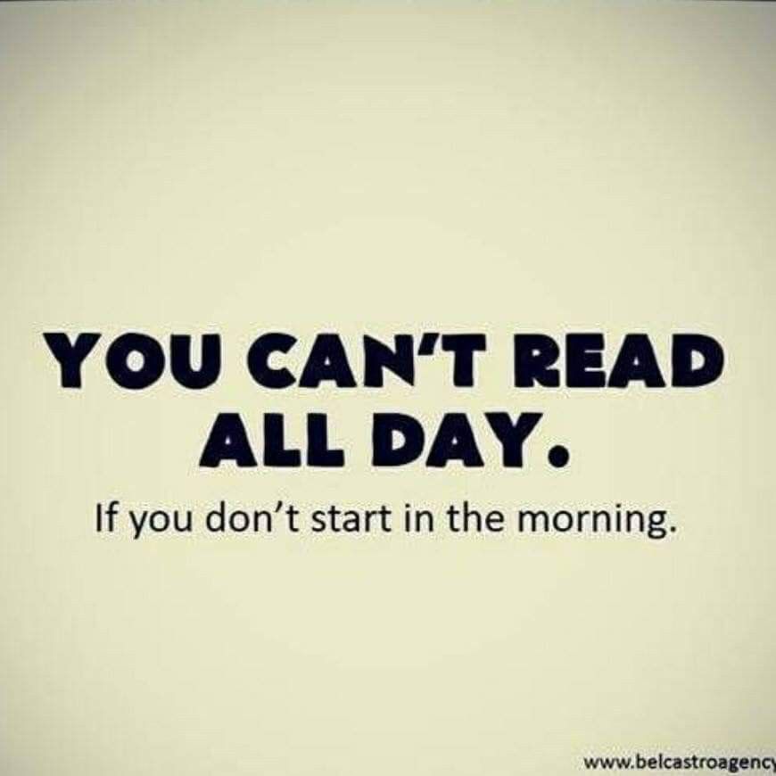 BooksnifferApp's tweet photo. Yup! Better get started! ☺️⌚📖💯🌞

#amreading #booklover #bookstagram #booksnifferapp #lovereading #books #reading #readingspots #wednesdaywisdom #wednesdaymotivation #bookworm #booksnifferauthors #reading #booksniffer #bookmemes #read #book #booklove #bookish #ebooks https://t.co/IFceyBQFWj