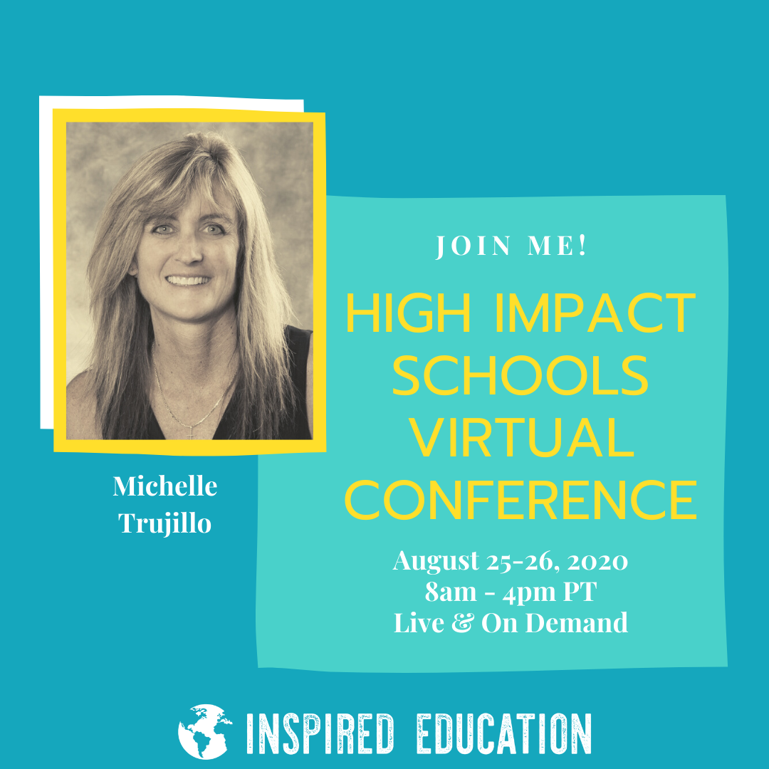 Join Michele Trujillo as she reminds participants that educators are Ignitors of HOPE!  She will discuss ways to connect with students, lead with love, and build relationships.
inspirededucationgroup.com/highimpactscho…
#InspiredLearning
#InspiredSchools
#InspiredTeachers
#InspiredLeaders