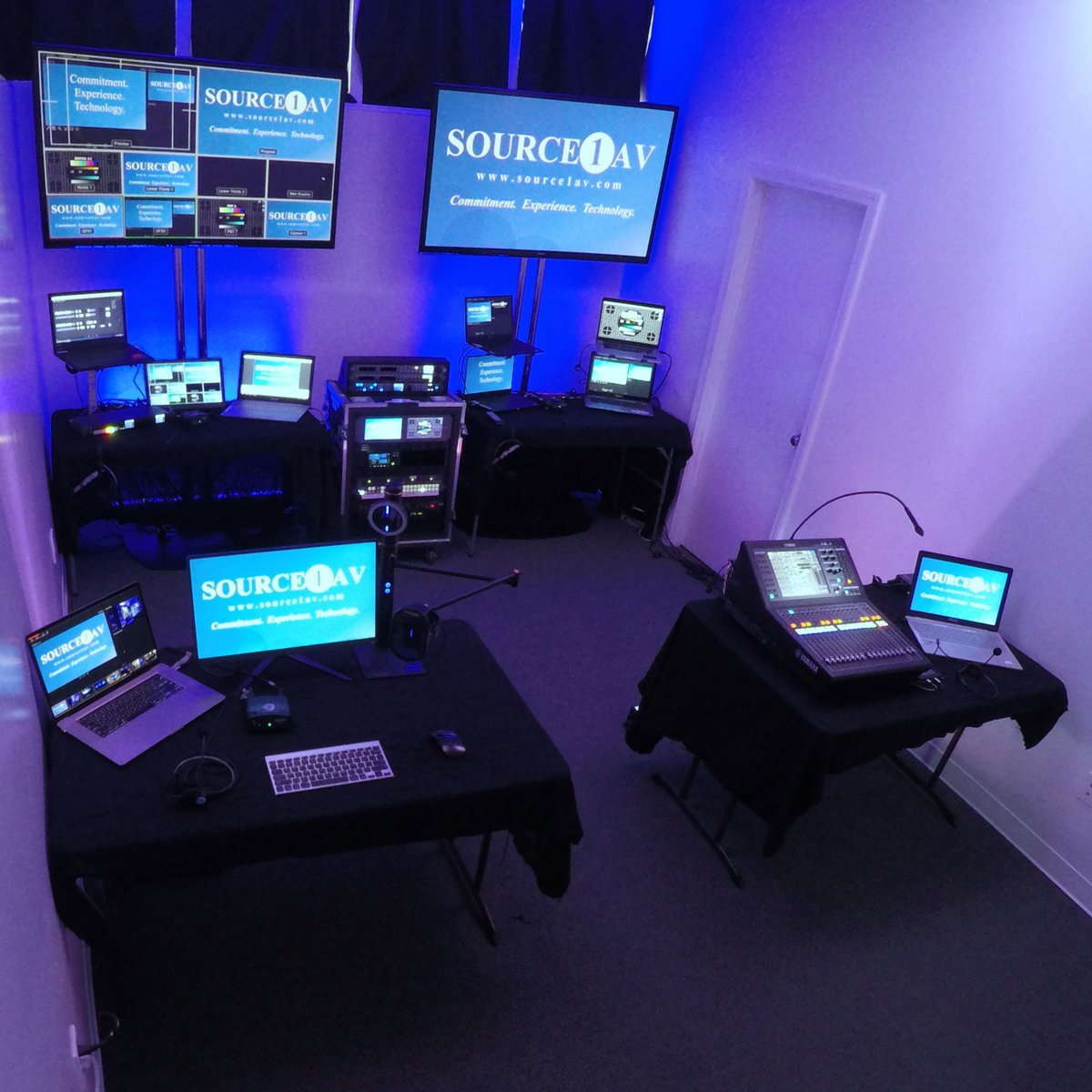 Source1AV's tweet image. Webcast control room is ready to help!
Content curation
Hosting
Virtual event mgmt
Dual ISP for high-bandwidth
Multi-platform
I want to be your go-to AV service provider. Message me!
#eventproduction #eventtech #eventprofs  #cmp #audiovisual #virtual #webcast #boston #newengland
