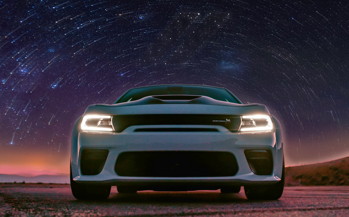 The twinkle in our eye? Oh, that's just the new Charger.