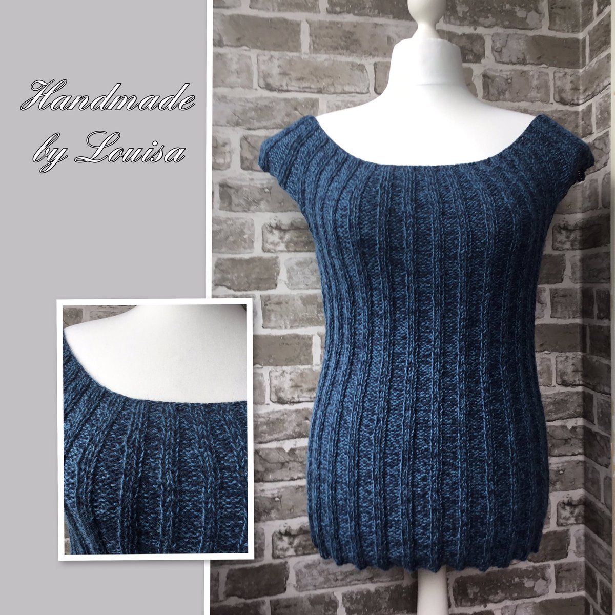by_louisa's tweet image. 🥰finally finished as too for me! ...a rare thing being a crafter #somethingforme #newtop #handmade #knitting #dropspatterns  #dropsyarn