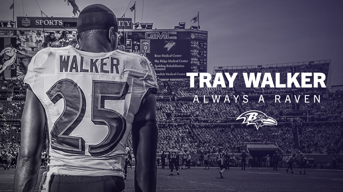 Ravens's tweet photo. Tray Walker would have been 28 years old today.
Gone, but never forgotten. https://t.co/opfF22xBql