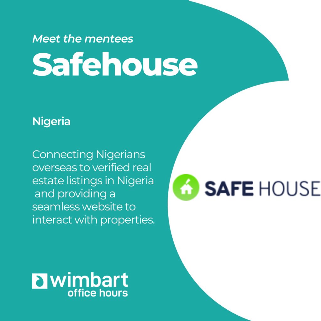 Wimbart's tweet photo. #WimbartOfficeHours
#MeetTheMentees
@TinyTotos - Social enterprise
@sigmapay - Fintech
@buysafehouse - Real estate
#PRWorkshops #Finalists #WimbartPR #Tech #AfricanTech #Startups #B2BPR https://t.co/IZ9Uxg3ZHY