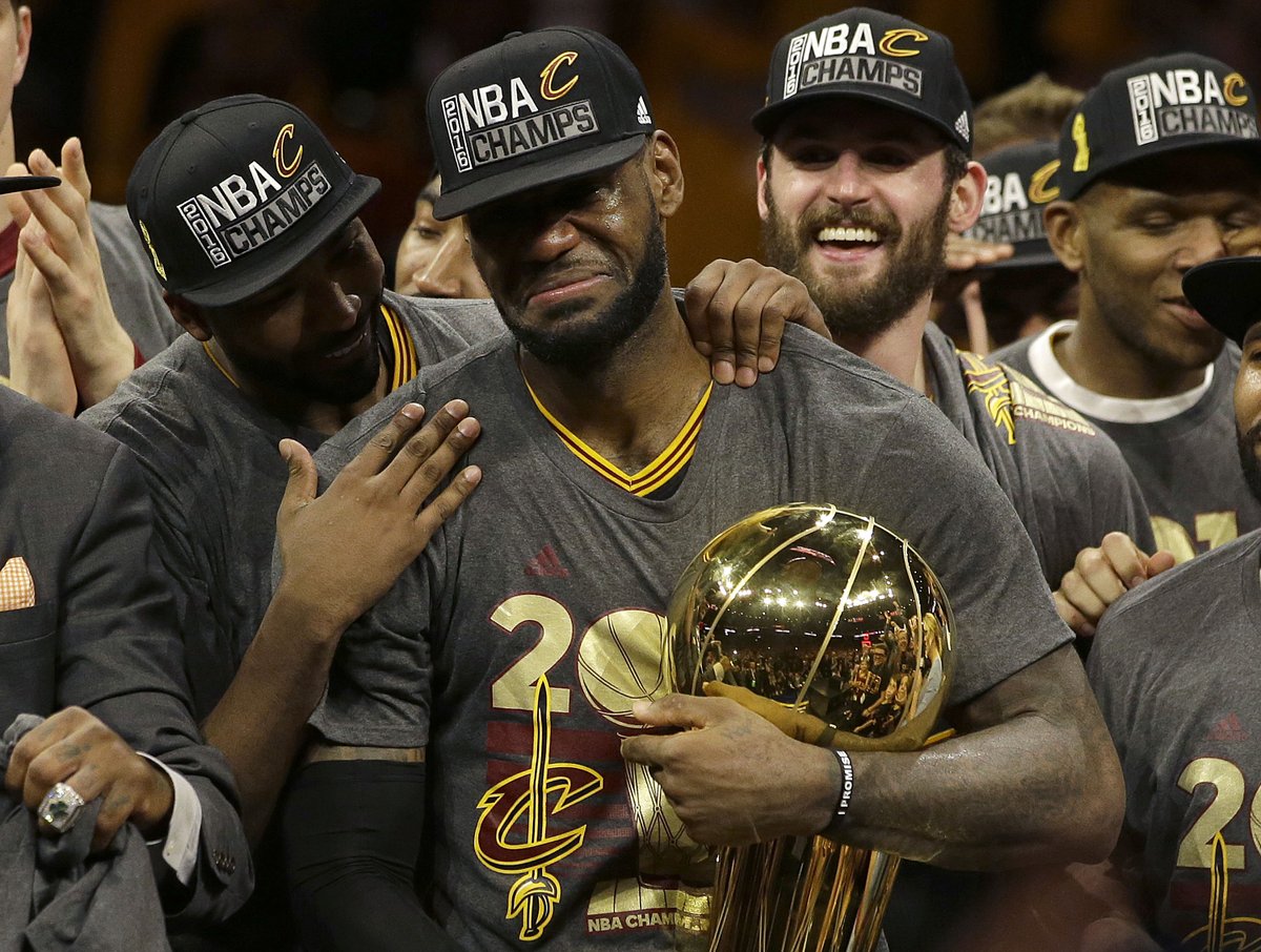 In the 2015-16 season, the Cavs faced GSW in the finals once again.After starting the finals with 3 losses and 1 win, the team won 3 games back to back (Best of 7 series).LeBron led Cleveland to it's 1st championship in 52 years.He considers this his most important moment