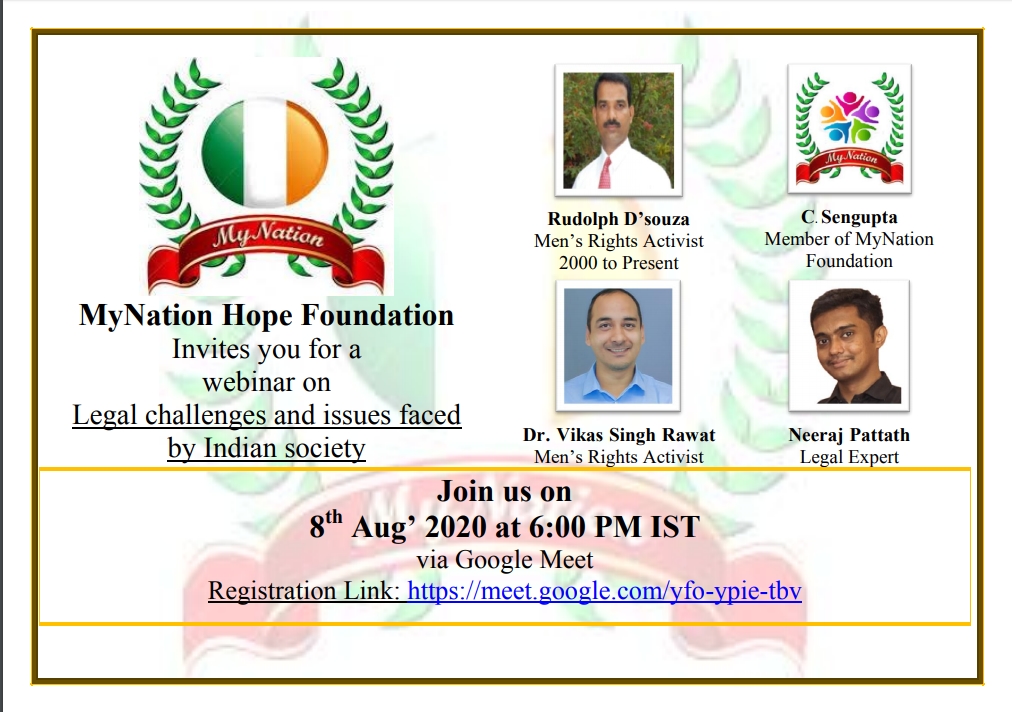 MyNATION CORDIALLY INVITING YOU
<a href="/rsprasad/">Ravi Shankar Prasad</a> <a href="/smritiirani/">Smriti Z Irani</a> <a href="/sharmarekha/">Rekha Sharma</a> <a href="/SwatiJaiHind/">Swati Maliwal</a> <a href="/LambaAlka/">Alka Lamba 🇮🇳</a> <a href="/NCWIndia/">NCW</a> <a href="/MinistryWCD/">Ministry of WCD</a> <a href="/unwomenindia/">UN Women India</a> <a href="/kapoors_s/">Shruti Kapoor (She/Her)</a> <a href="/SayftyCom/">Sayfty</a> <a href="/madhukishwar/">Madhu Purnima Kishwar</a>
JOIN US: Meeting URL: meet.google.com/yfo-ypie-tbv <a href="/toi/">The Times of India</a> <a href="/ndtv/">NDTV</a> <a href="/aajtak/">AajTak</a> <a href="/BBCIndia/">BBC News India</a> <a href="/dna/">DNA</a> <a href="/TimesNow/">TIMES NOW</a> <a href="/republic/">Republic</a> <a href="/thetribunechd/">The Tribune</a>