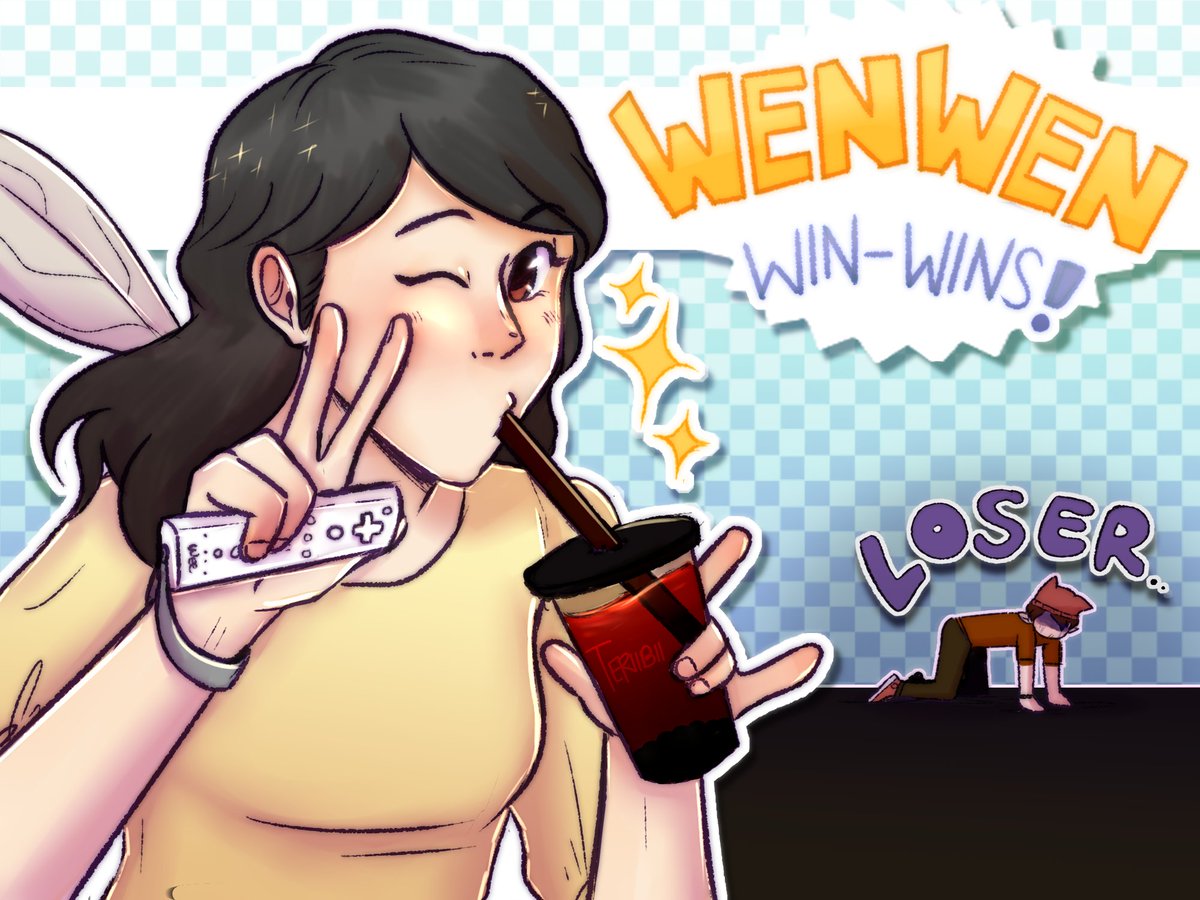 teriibyte's tweet photo. @1031week Day 4 - Win/Lose !

The W in Wenwen stands for winning!!!!!!!!! 

#万圣街 #AllSaintsStreet #1031week #1031week2020 #IraBlood #WenwenHao #Wenwen https://t.co/P5jbjYhmST