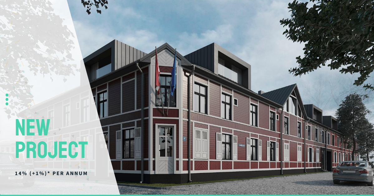 bulkestate's tweet photo. Coming Soon! 🥳 Amālijas Street - 2nd stage will offer an interest rate of 14% (+1%)* per annum. 🏡

Register your interest and receive a notification about the launch: https://t.co/A3tXDXxUsi

#Bulkestate #crowdfunding #passiveseinkommen https://t.co/ecmMjL4FXn