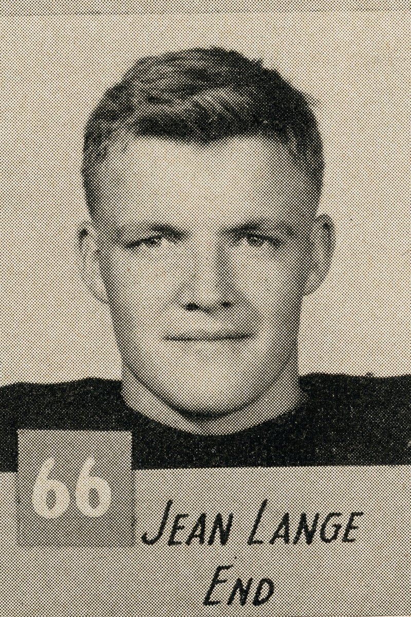 CycloneFB's tweet image. Jean Lange, who lettered at Iowa State from 1939-41, passed away on Monday at the age of 100. He continued to attend every Iowa State home football game and was ISU's oldest living football alumni. 

#RIPJean @isuletterwinner