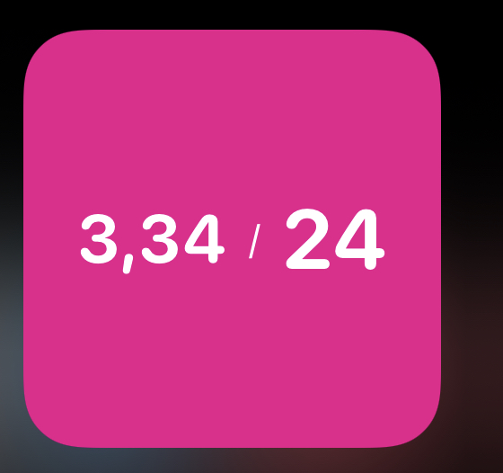First adventures in #SwiftUI widgets: Cellular data usage. https://t.co/2eHK7pcoS4<a href="/tag/swiftui"class="tags">#SwiftUI</a>