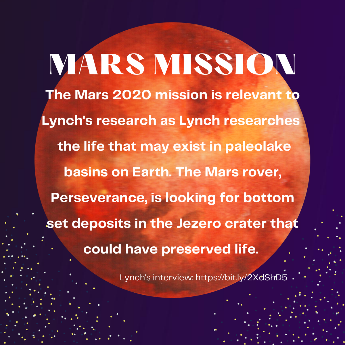 BlueMarbleSpace's tweet photo. Next we are highlighting Dr. Kennda L. Lynch! Her dual degree background in engineering and biology allowed her to conduct research on Mars’ analog environments. This has made Lynch’s research relevant to the Mars 2020 mission.🛰🌟 Check our IG for more about Lynch! #BlackInAstro https://t.co/pwXBeC71WI