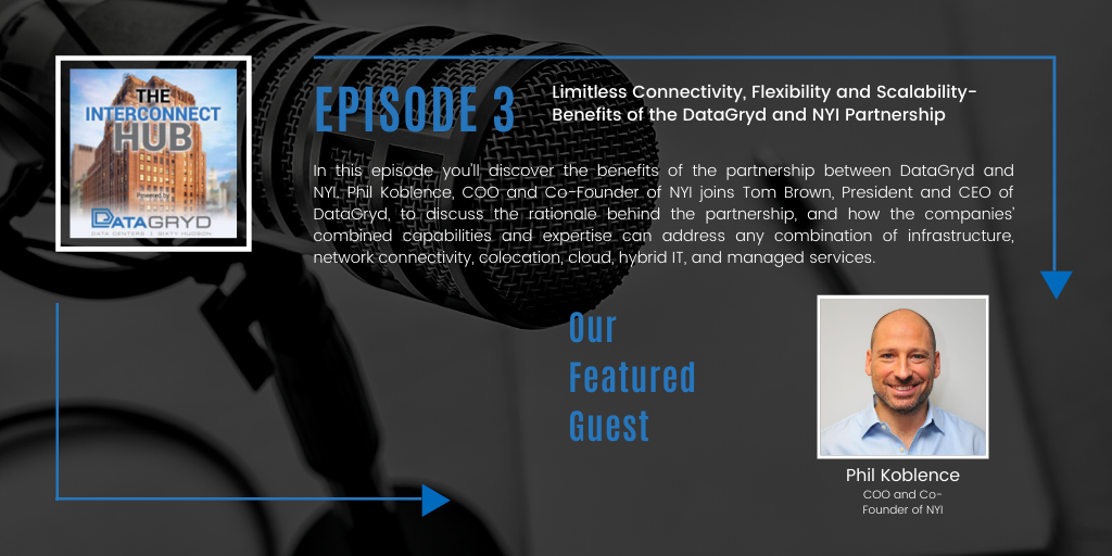 NyInterxchange's tweet photo. On E3 of #TheInterconnectHub #podcast 🎙️ Co-Founder and COO of @nyinternet, @PhilNYI, joins the program to share how the expertise of #DataGryd and #NYI make #60Hudson a reliable #colocation partner with limitless #connectivity. Listen here https://t.co/WYysQkspgh https://t.co/dqvOUQYuzZ
