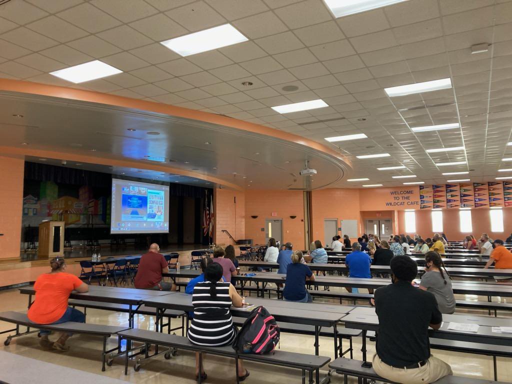 Oslo teachers and staff are getting ready to welcome our wonderful wildcat students!