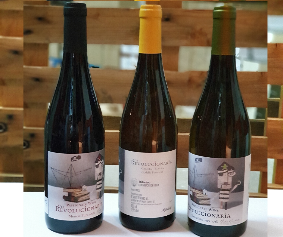 🆕 NOVEDAD: Vinos de O Morto Via Revolucionaria - Galicia. 
Tinto, 100% Mencía, un blanco 100% Treixedura y el otro 100% Godello. ¿Cuál te apetece?

#vinoycompañía #novedad #vino #winelover #mencia #godello #treixedura