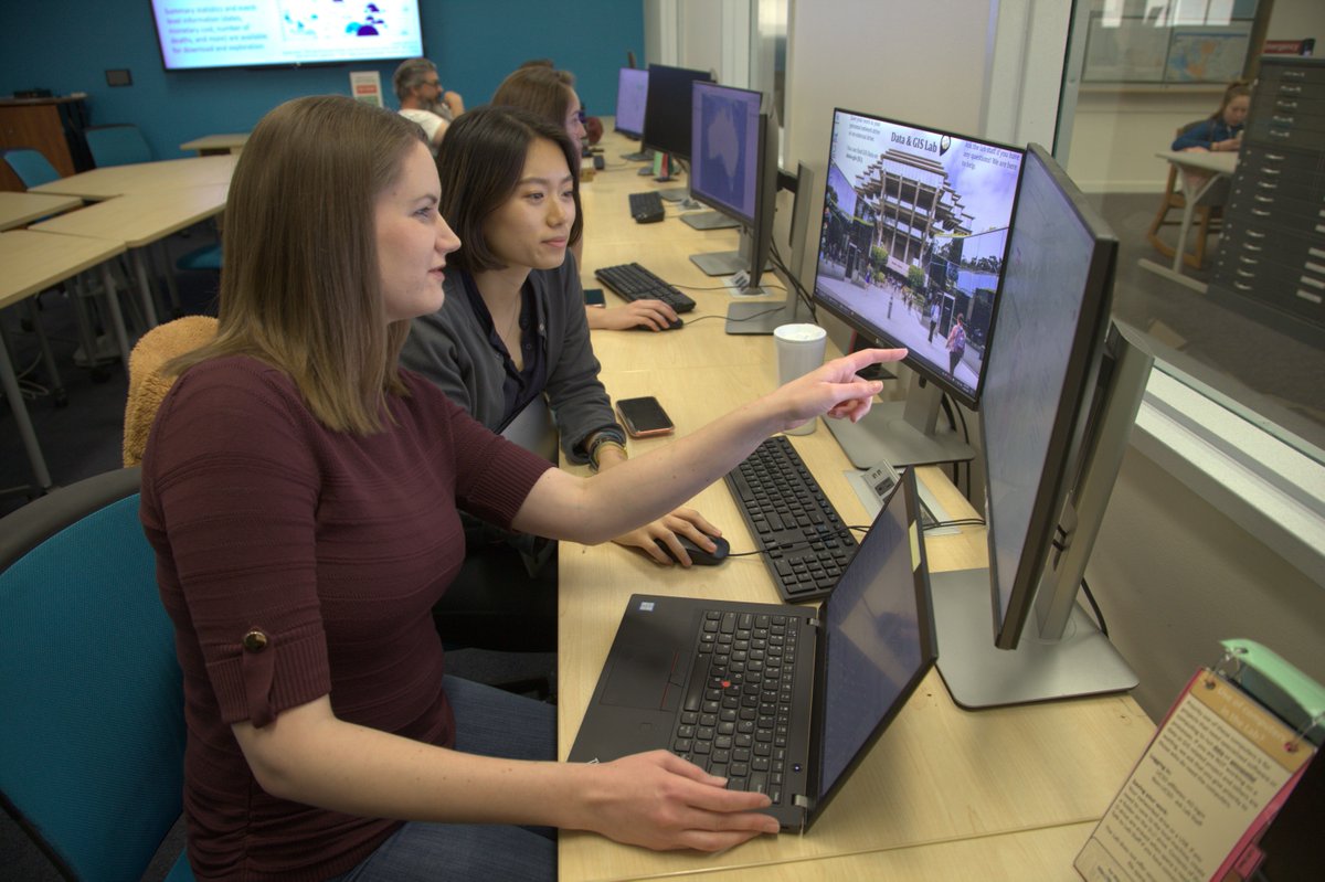 GISEd's tweet photo. How are libraries retooling to support online learning, you ask? 🤔💭 Learn from your peers in GIS education at the #EsriEdSummit ➡️ https://t.co/ODU8FMuGm9
@ClemsonGIS @nyu_ds @REKLibrary @EmoryUniversity @Miriam_GeoGk https://t.co/Dor9OBUDIs
