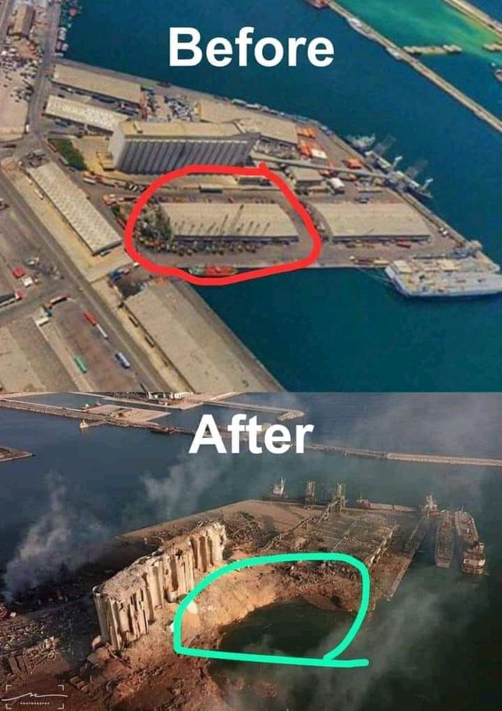 AlphaShammil's tweet photo. Beirut before and  After. Please take  Heart we miss you . https://t.co/kwU9kC5x9s