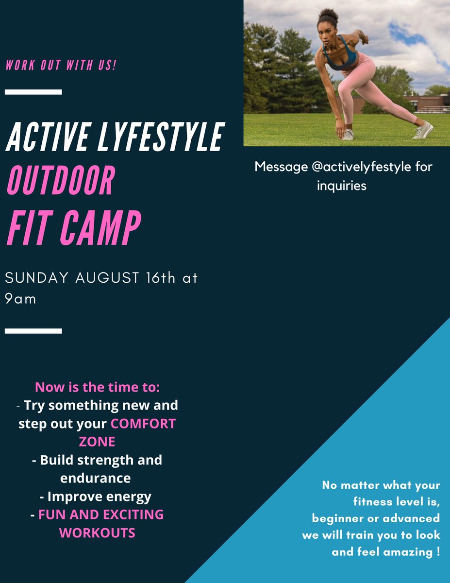 LyfestyleActive's tweet photo. Come workout with us 🔥 https://t.co/TgqKpHJcFF