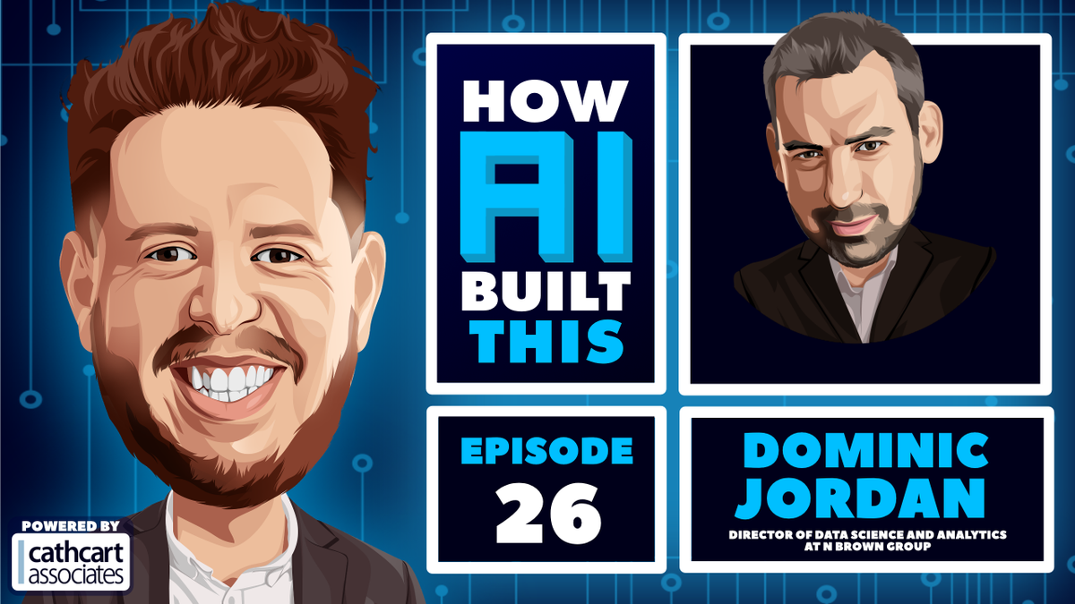 liam_mancml's tweet photo. @HowAIBuiltThis is back! 

This time with Manchester data legend @dominicjjordan 

Really enjoyed this one - have a listen wherever you get your podcasts or link in next tweet! https://t.co/5E0Gf22FXz