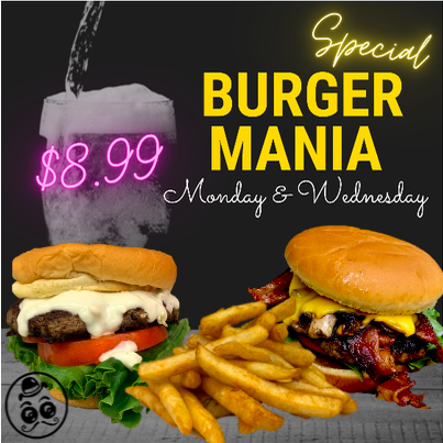 hooligans_pub's tweet image. It's Burger Time!! #burgers