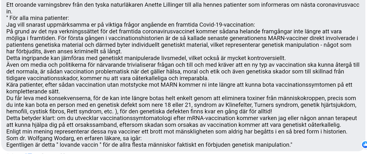 nordkorp's tweet photo. Viktigt angående coronavaccin: https://t.co/z2rhYt394Y