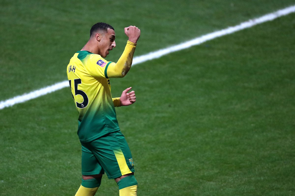 Record breaker 🔰 @AdamIdah1 became @NorwichCityFC's youngest-ever hat-trick hero in the #EmiratesFACup third round!⚽️⚽️⚽️