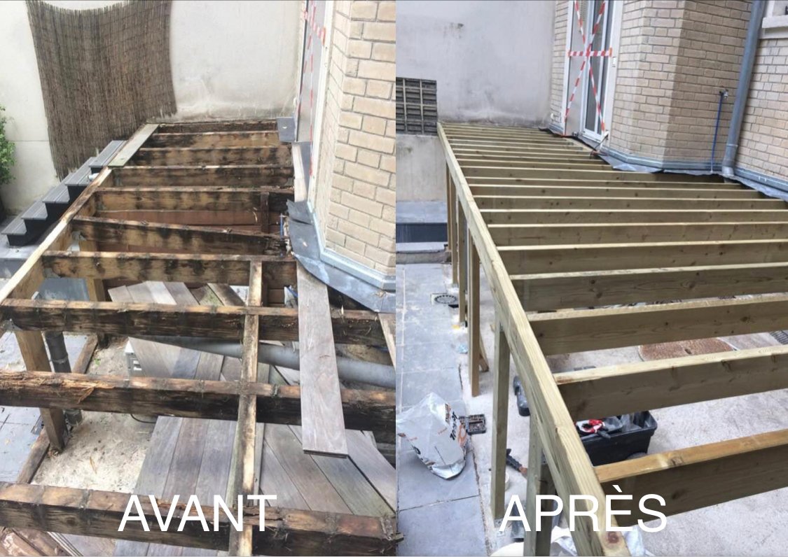 🔴 Travaux de rénovation

👉 Remplacement de la charpente bois d’une terrasse.

💡 À l’extérieur ! Il faut utiliser du bois adapté (autoclave, antifongique) pour éviter un pourrissement prématuré !

📱 07.68.24.36.35
📧 info@realiservostravaux.fr
🔗 realiservostravaux.fr
