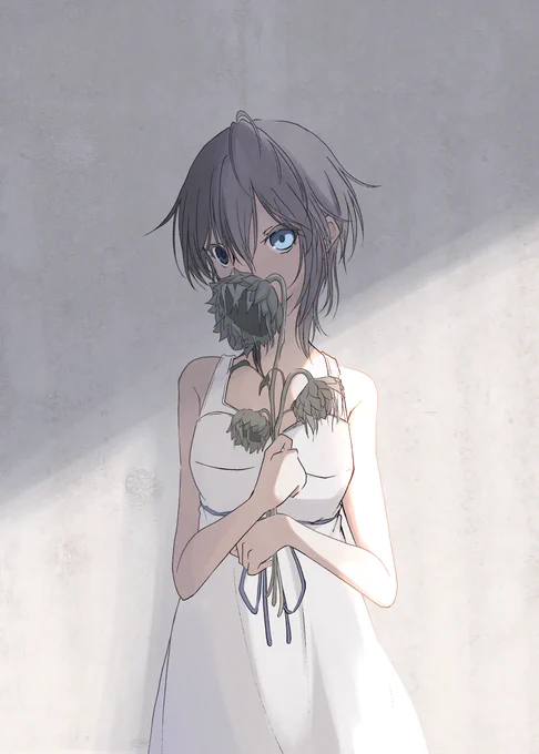 枯れた向日葵とアナスタシア
#アナスタシア 