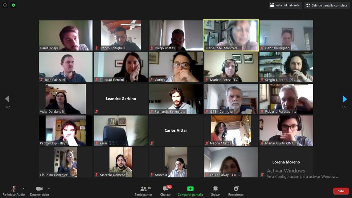conicetcordoba's tweet photo. 🌐 De manera virtual y con gran participación de los institutos integrantes, se realizó la reunión mensual de la Red de #VinculaciónTecnológica de #Córdoba, una iniciativa de la Oficina de Vinculación Tecnológica (OVT) perteneciente a #CONICET #CCTCórdoba. https://t.co/d7ncTZlmw9