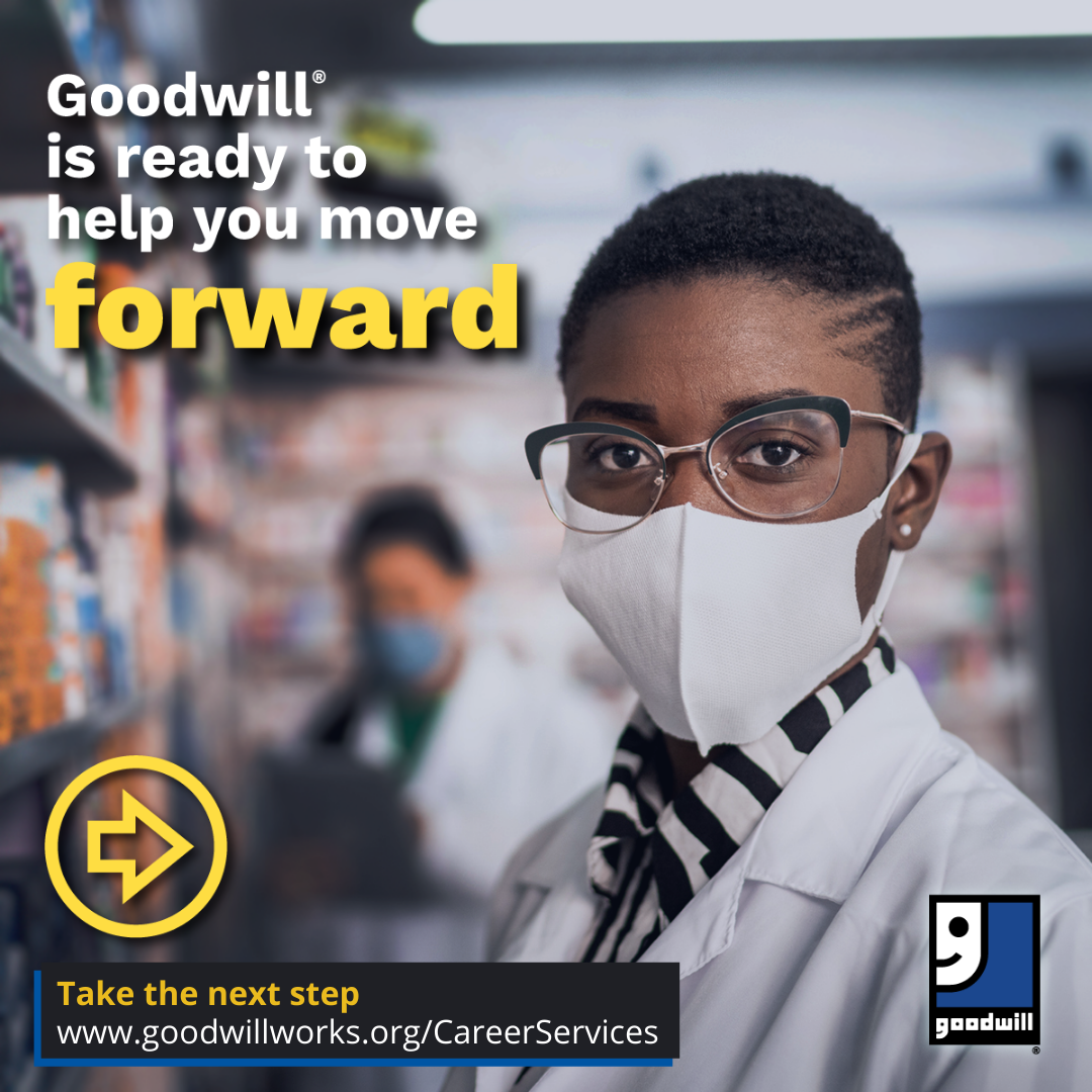 GoodwillWorks's tweet image. Everyone should have the opportunity to build brighter futures for themselves. Goodwill is here to help you discover a path that is right for you. Visit goodwillworks.org/CareerServices to take your next step. 
#MoveForwardWithGoodwill #HighestPotential #GoodwillWorks