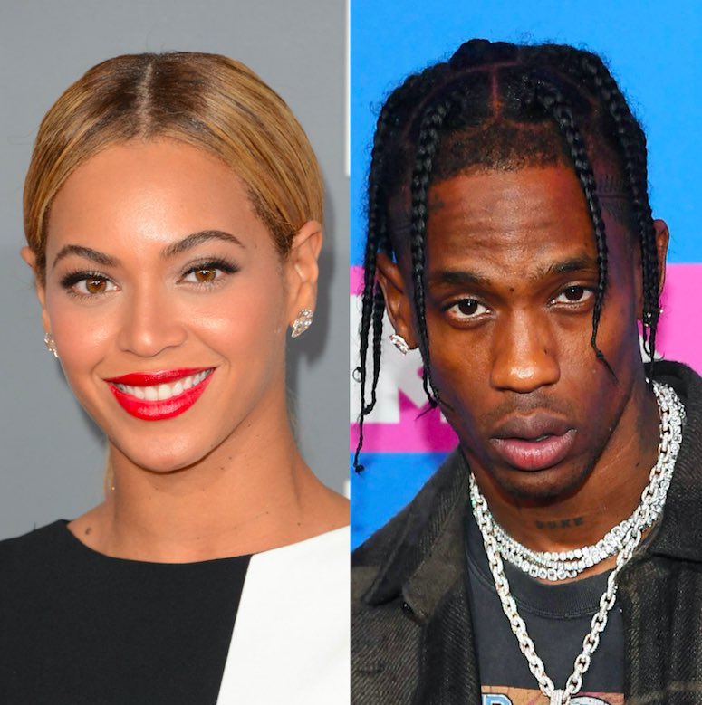 24) Travis Scott on Beyoncé“She is like the highest level, we all reach for that level.”