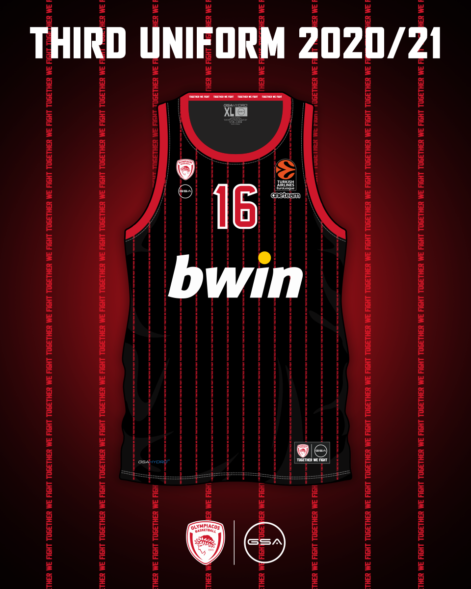 olympiacos basketball jersey