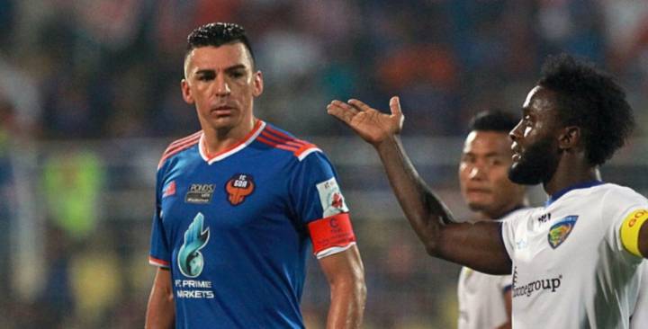 LÚCIO, ROBERT PIRESClub: FC GoaPeriod: 2015-2016, 2014-2015Sounds like a bit of an odd couple, but they both played in Goa as part of the ISL. Pires was even suspended at one point for insulting the manager of Atlético de Kolkata. Who said they didn't take this seriously!?