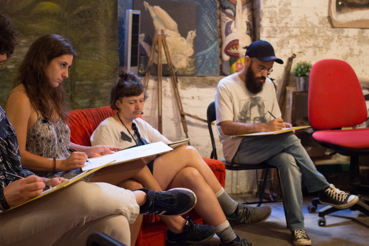 welovebudapest's tweet photo. Check out tonight's Life Drawing session, or just swing by for some coffee and art-making throughout the week, at the newly relaunched Painters Palace in Budapest! 

#budapest #fineart #community #makearttogether #painterspalace 

https://t.co/0JaIXnwsBw https://t.co/AkDy8kyRQl