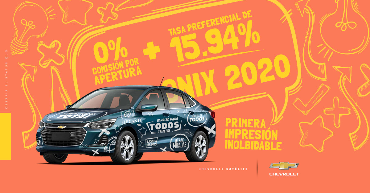 GMSatelite's tweet photo. Aprovecha el último mes de promoción y llévate un Chevrolet #Onix a precio de empleado 😉

#ChevroletSatélite #IsmoMotors https://t.co/bXl2R2vNxd