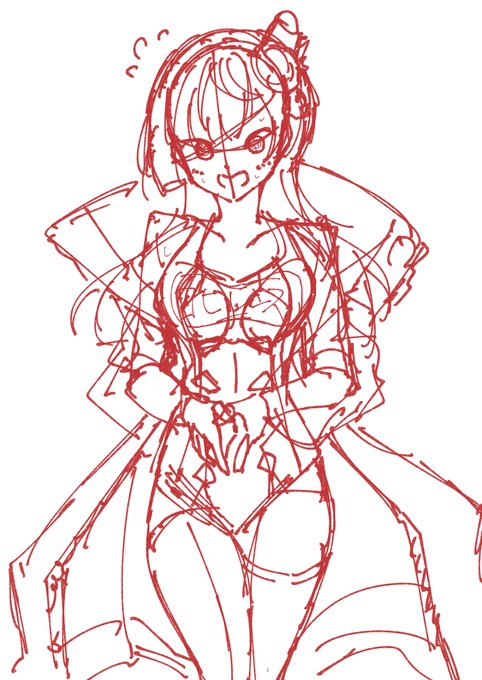 ラフ1のコヒレンスちゃん。 