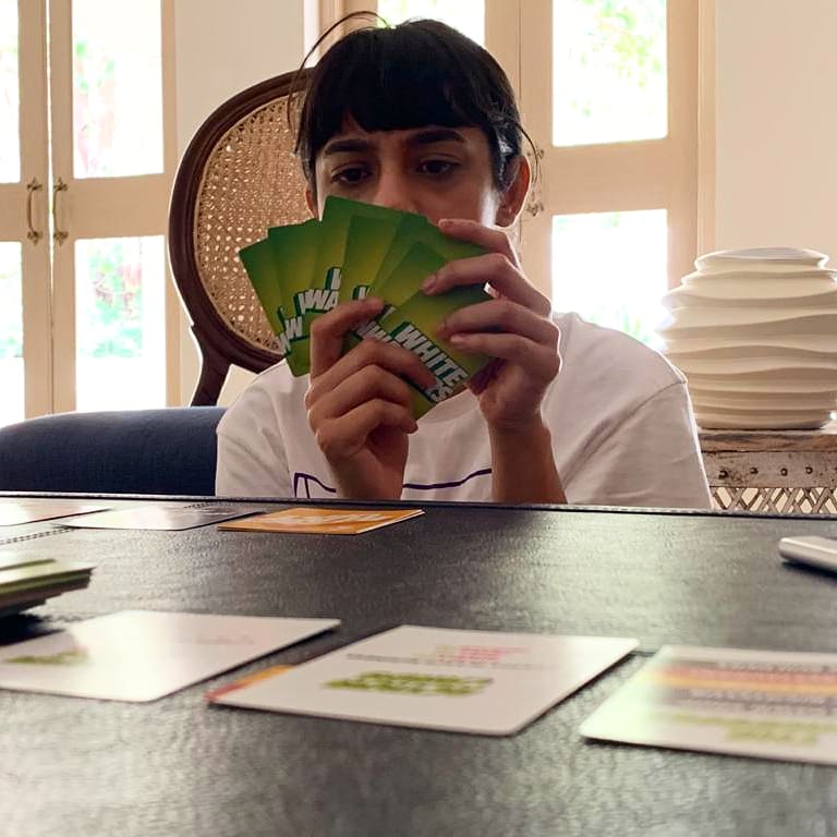 BincaGames's tweet photo. You can’t trust anyone fully, you can only take a chance on them.
Disclaimer: #WhiteWashers may make you question your relationships.
Available on #Amazon 🛒
#StrategyGames #CardGames #bggcommunity #BoardGames #BoardGamesIndia #cardgames #gamelovers #tabletopgames https://t.co/Y6GJH6qZkH