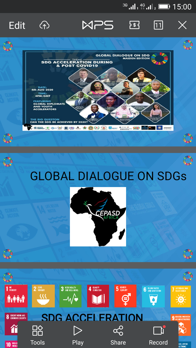 CEPASDAfrica's tweet photo. The virtual dialogue was aimed  to contribute to the smooth dialogue on how together we can make a better world leaving no-one behind

To inspire from other young people around the world taking action; and conversations on the Big will the UN SDGs be achieved by 2030?
@ossap_sdgs https://t.co/lcJT3oomZK