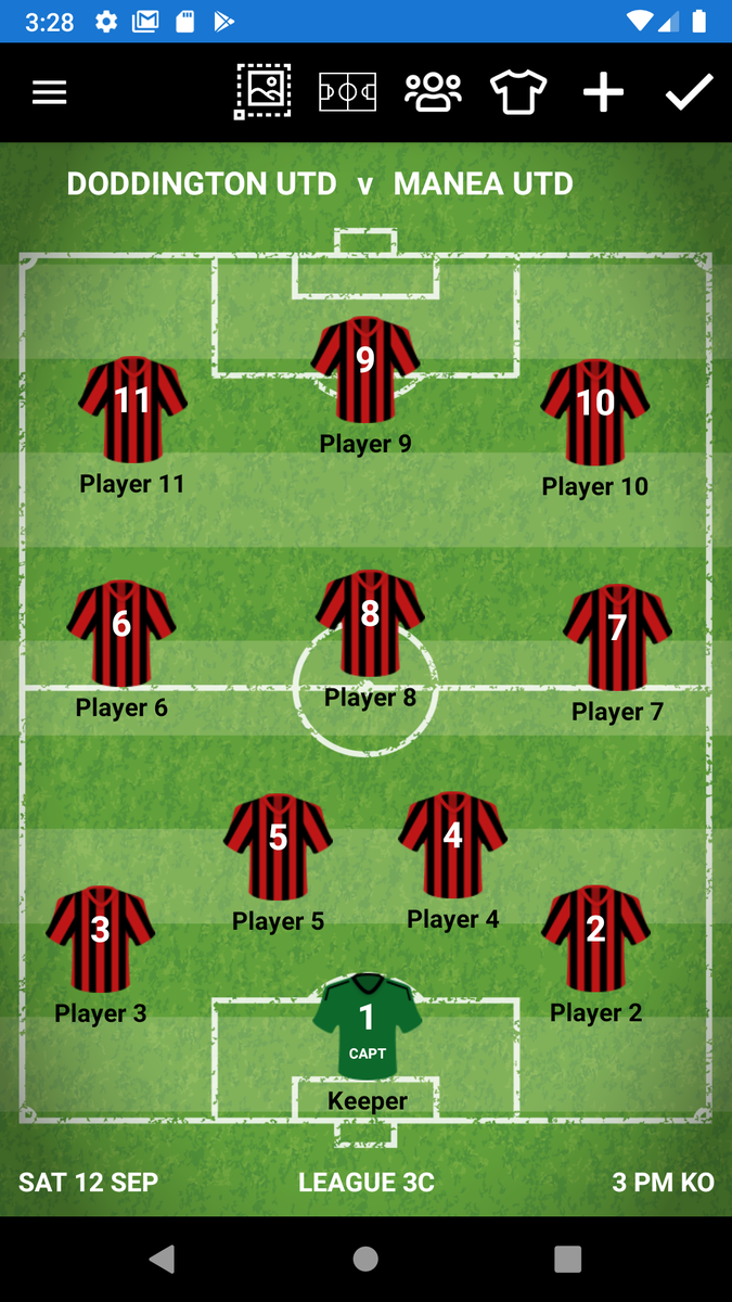 FCDoddingtonUtd's tweet photo. And that's not all ... because we are also working on an Android App that not only generates the matchday graphics but incorporates a facility to produce a team lineup ... all from the touchline. So, come along and #TeamUpWithUs https://t.co/JKlkroLiNl