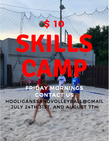 hooligans_pub's tweet image. Last skills camp this Friday! Limited spots are available!
#volleyball