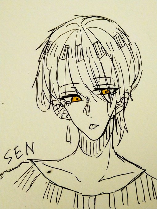 ギザ歯のtwitterイラスト検索結果 古い順