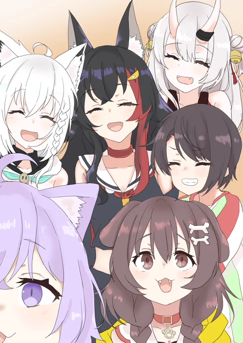 ミオしゃの配信はみんなを笑顔にしているよ?(OKFAMS)
#絵かゆ #できたてころね 
#絵フブキ #百鬼絵巻 #みおーん絵 #プロテインザスバル 